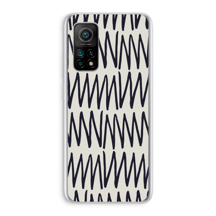 Marrakech Zigzag: Xiaomi Mi 10T 5G Transparant Hoesje