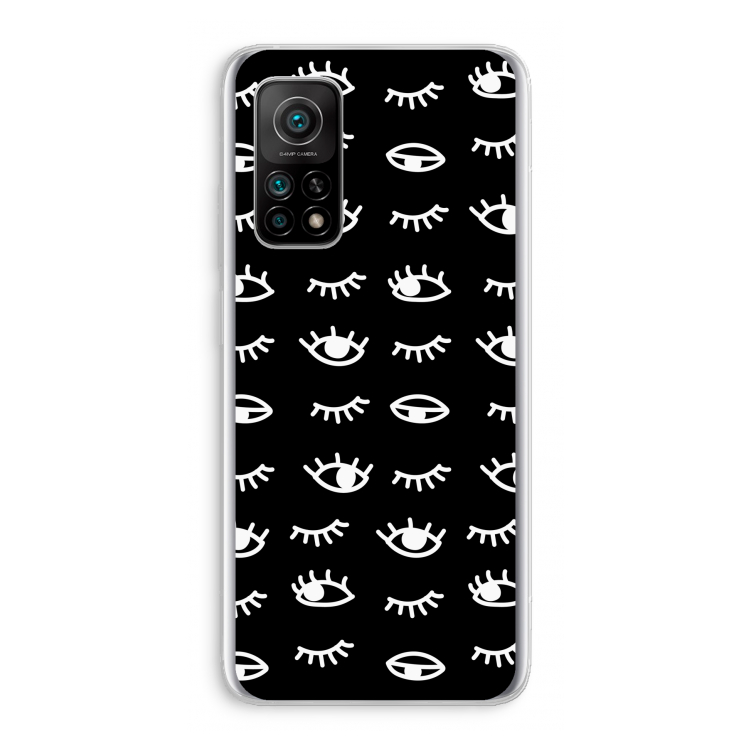 Eye pattern #3: Xiaomi Mi 10T 5G Transparant Hoesje