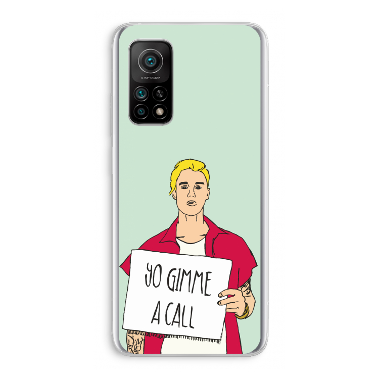 Gimme a call: Xiaomi Mi 10T 5G Transparant Hoesje