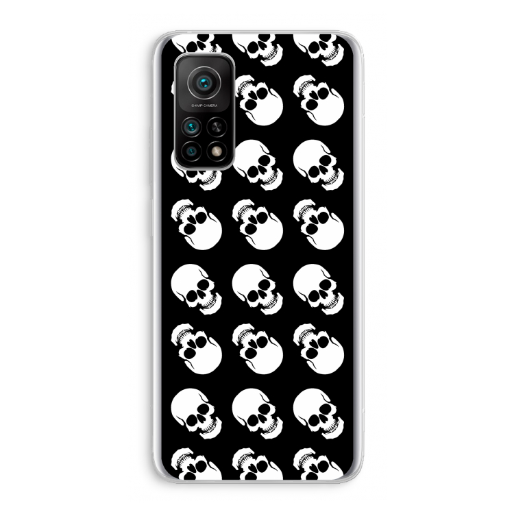 Musketon Skulls: Xiaomi Mi 10T 5G Transparant Hoesje