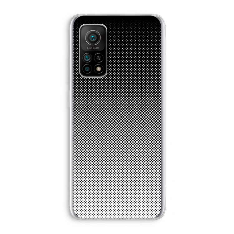 Musketon Halftone: Xiaomi Mi 10T 5G Transparant Hoesje
