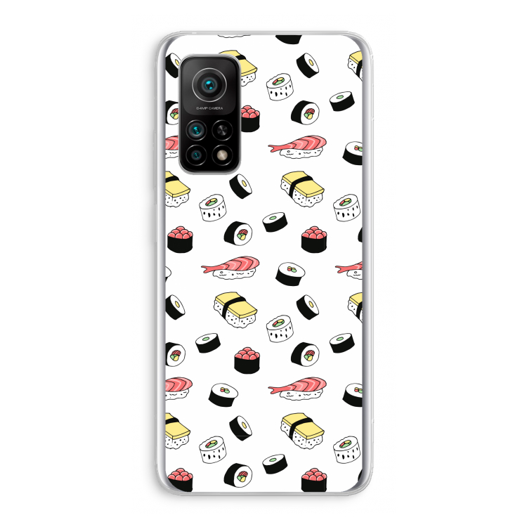 Sushi time: Xiaomi Mi 10T 5G Transparant Hoesje