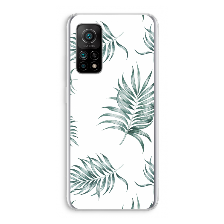 Simple leaves: Xiaomi Mi 10T 5G Transparant Hoesje