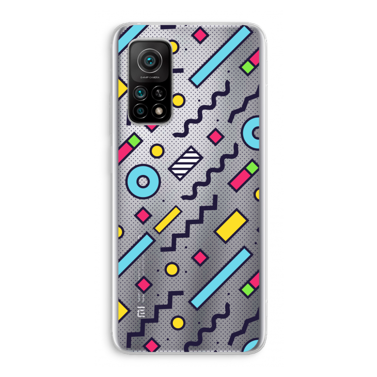 8-bit N°8: Xiaomi Mi 10T 5G Transparant Hoesje