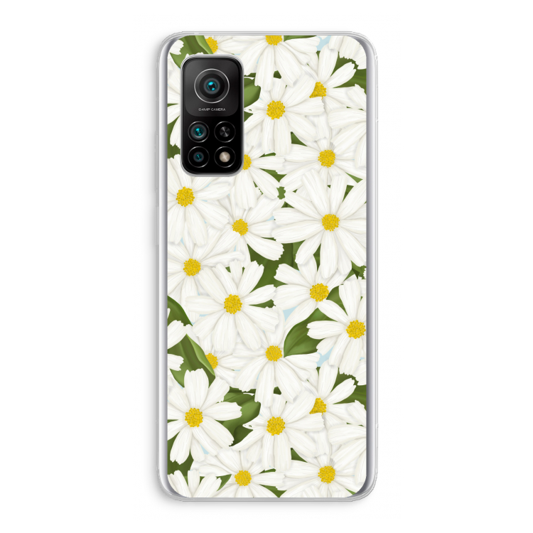 Summer Daisies: Xiaomi Mi 10T 5G Transparant Hoesje