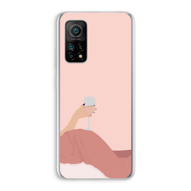 Wine: Xiaomi Mi 10T 5G Transparant Hoesje