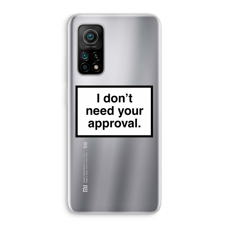 Don't need approval: Xiaomi Mi 10T 5G Transparant Hoesje