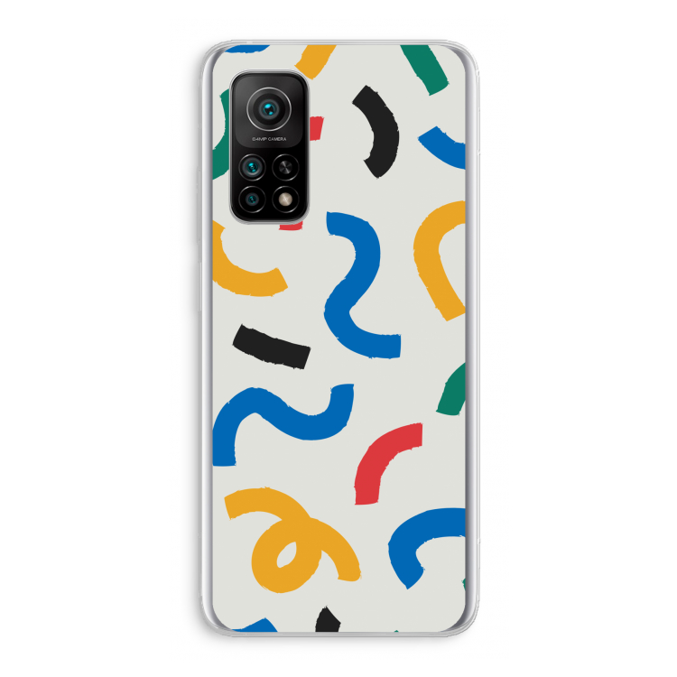 Illustratieve pop 2: Xiaomi Mi 10T 5G Transparant Hoesje