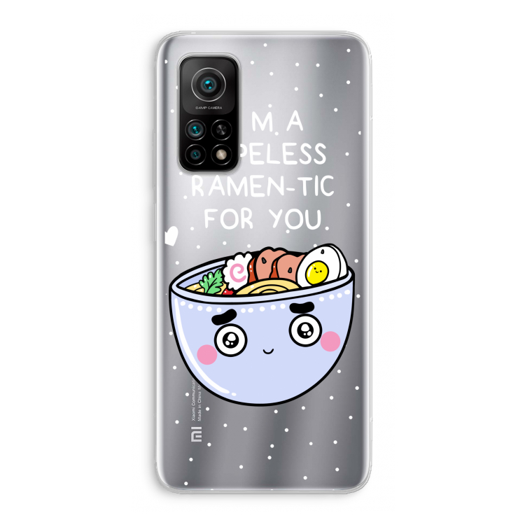 I'm A Hopeless Ramen-Tic For You: Xiaomi Mi 10T 5G Transparant Hoesje