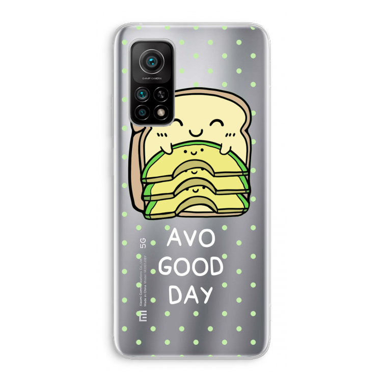 Avo Good Day: Xiaomi Mi 10T 5G Transparant Hoesje
