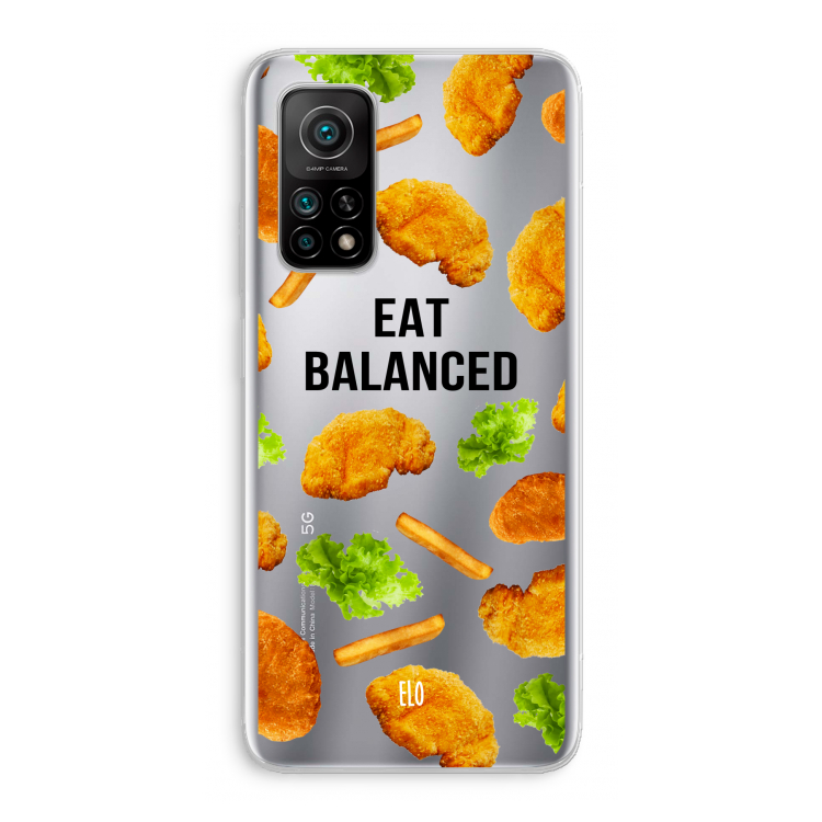 Eat Balanced: Xiaomi Mi 10T 5G Transparant Hoesje