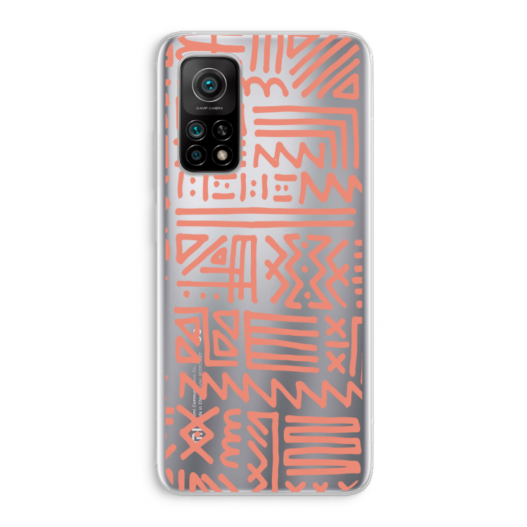 Marrakech Pink: Xiaomi Mi 10T 5G Transparant Hoesje