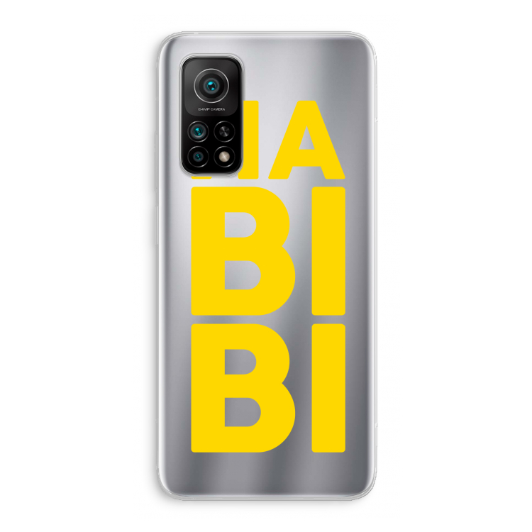Habibi Blue: Xiaomi Mi 10T 5G Transparant Hoesje