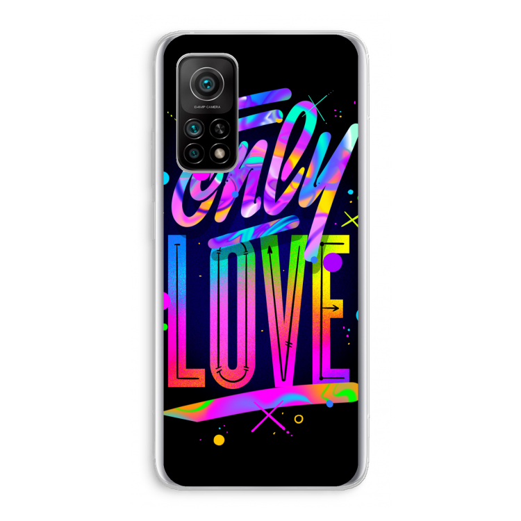 Only Love: Xiaomi Mi 10T 5G Transparant Hoesje