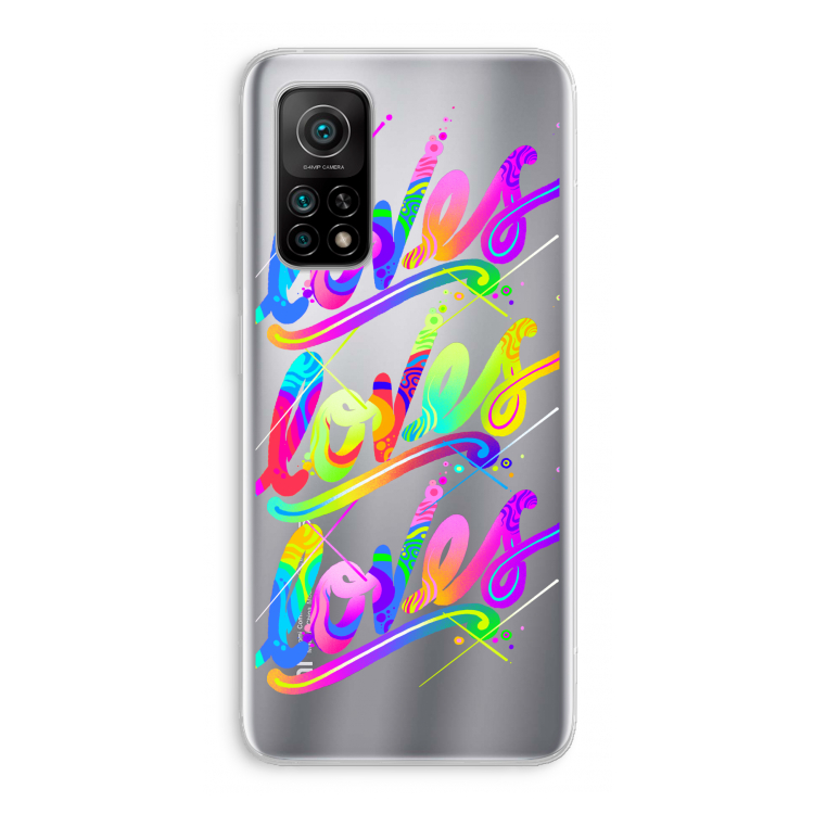 Loves: Xiaomi Mi 10T 5G Transparant Hoesje