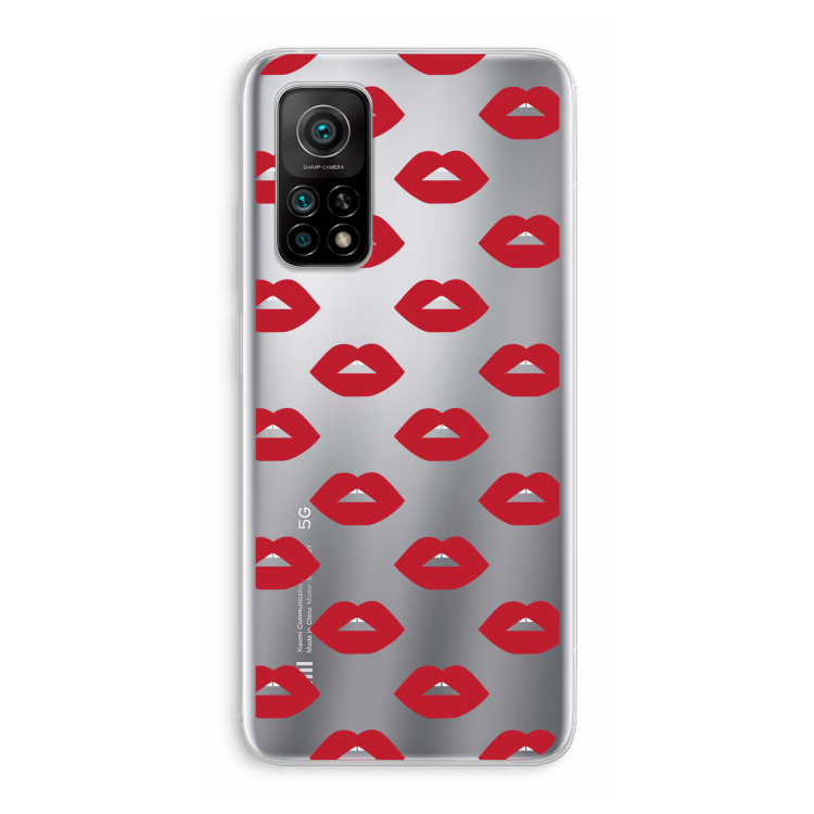Lips: Xiaomi Mi 10T 5G Transparant Hoesje