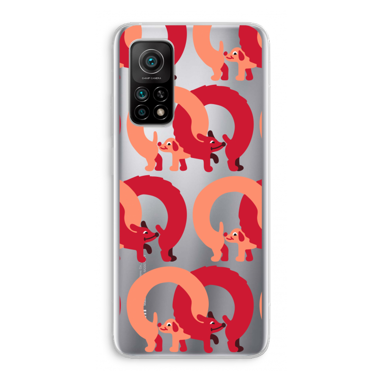 Dogs: Xiaomi Mi 10T 5G Transparant Hoesje