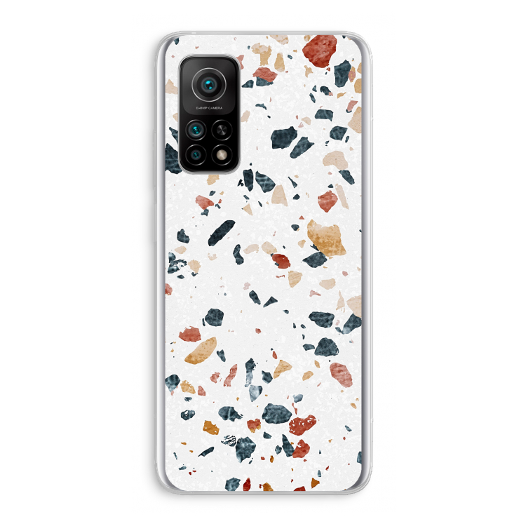 Terrazzo N°4: Xiaomi Mi 10T 5G Transparant Hoesje