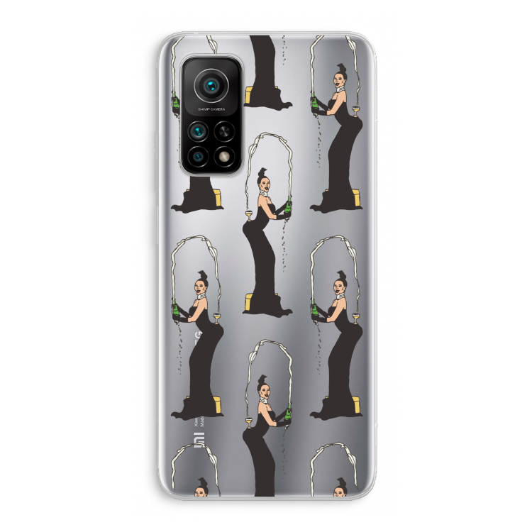 Pop Some Kim: Xiaomi Mi 10T 5G Transparant Hoesje
