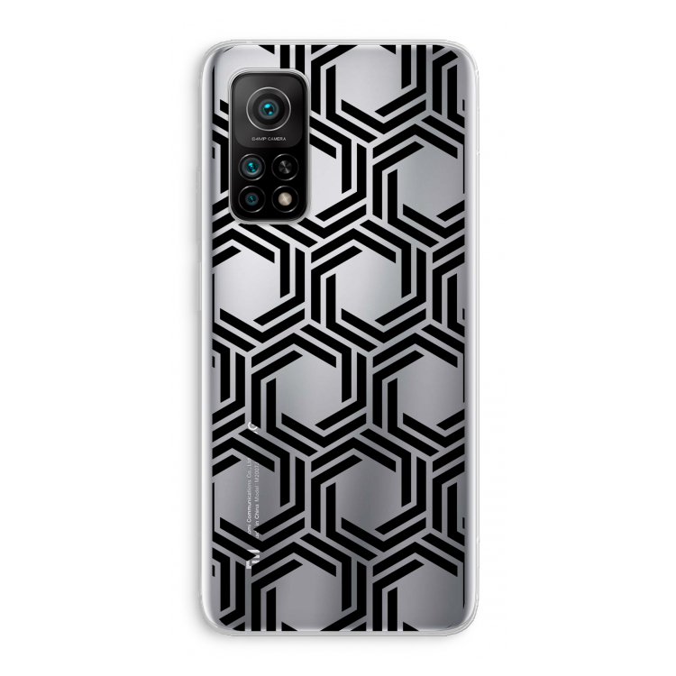 Geometrisch patroon: Xiaomi Mi 10T 5G Transparant Hoesje