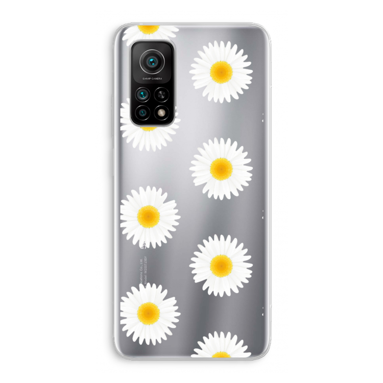 Margrietjes: Xiaomi Mi 10T 5G Transparant Hoesje