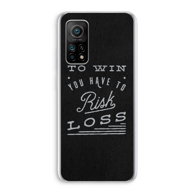 Risk loss: Xiaomi Mi 10T 5G Transparant Hoesje