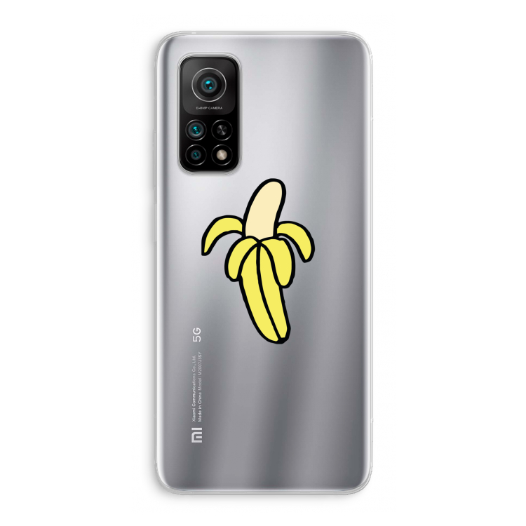 Banana: Xiaomi Mi 10T 5G Transparant Hoesje