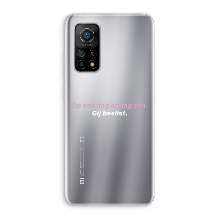 gij beslist: Xiaomi Mi 10T 5G Transparant Hoesje