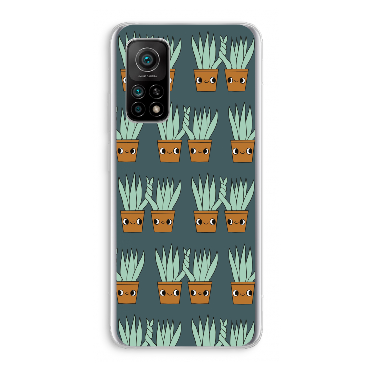 Sansevieria: Xiaomi Mi 10T 5G Transparant Hoesje