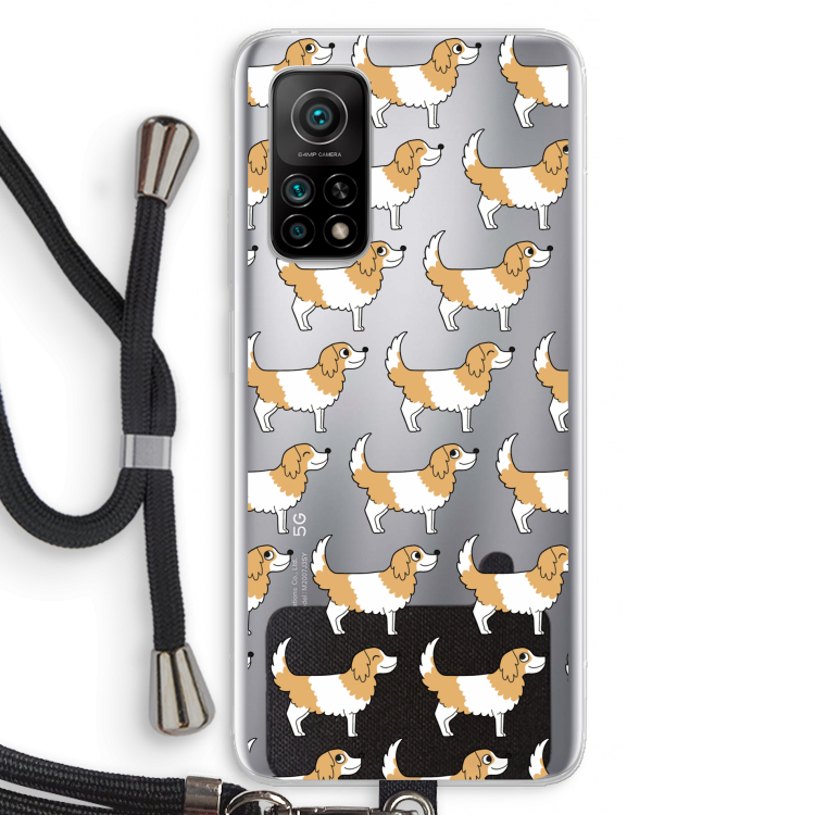 Doggy: Xiaomi Mi 10T 5G Transparant Hoesje met koord