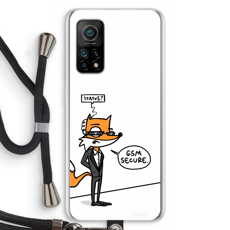 GSM secure: Xiaomi Mi 10T 5G Transparant Hoesje met koord