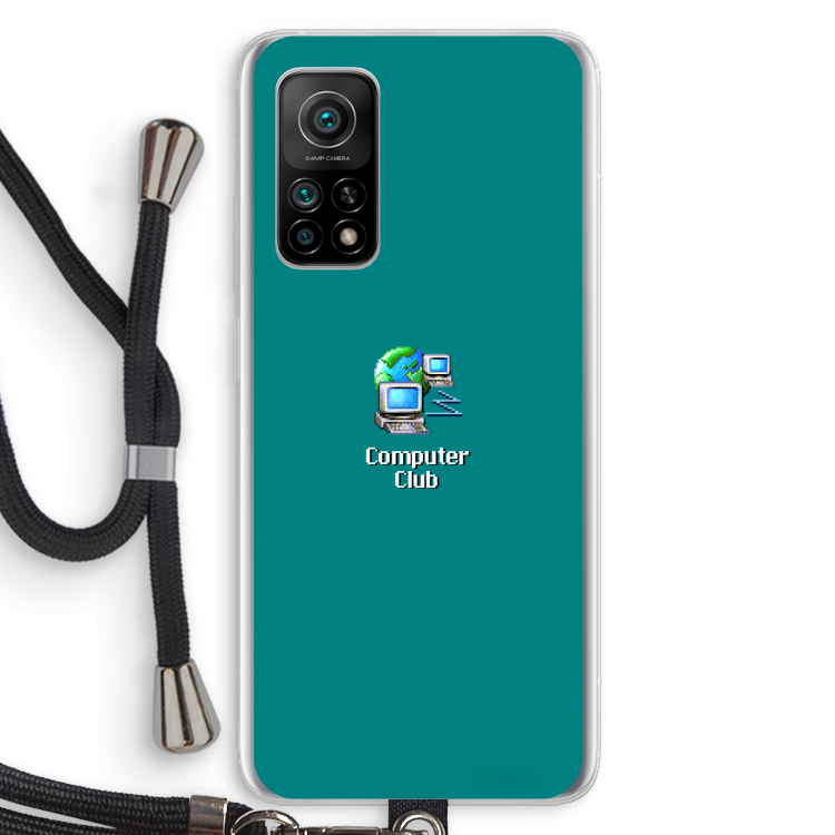 Win98: Xiaomi Mi 10T 5G Transparant Hoesje met koord