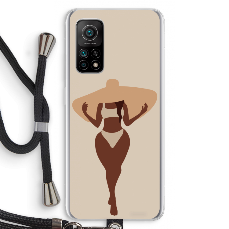 Let's get salty: Xiaomi Mi 10T 5G Transparant Hoesje met koord