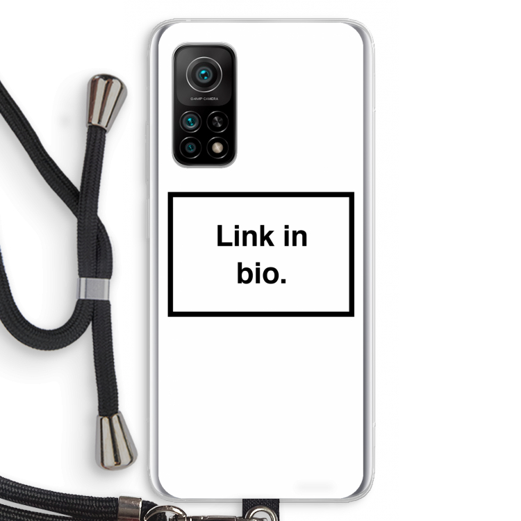 Link in bio: Xiaomi Mi 10T 5G Transparant Hoesje met koord