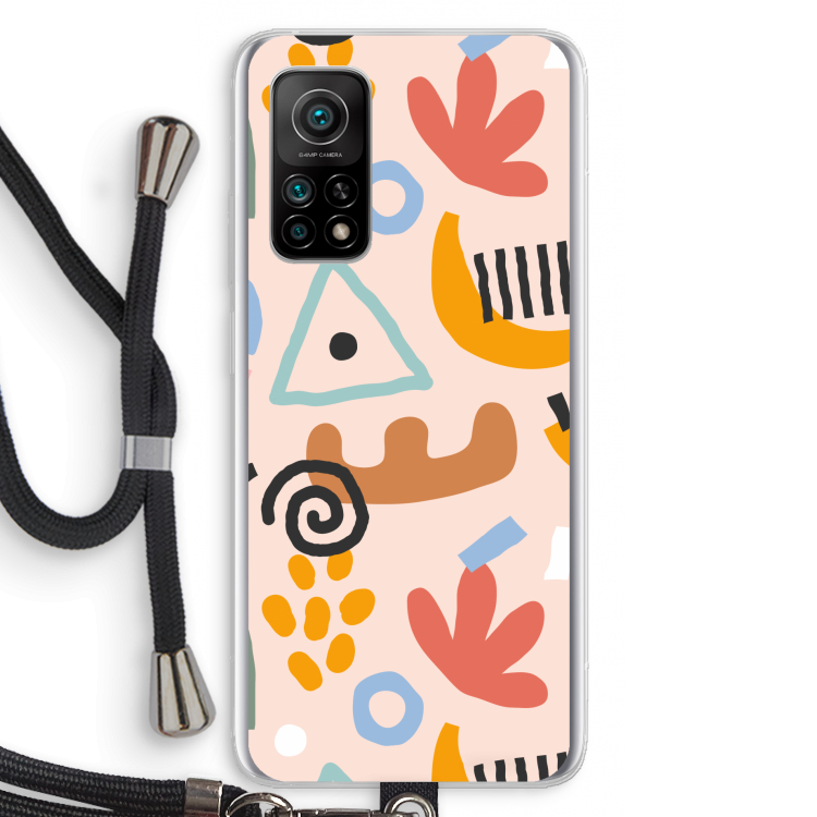 Abstract: Xiaomi Mi 10T 5G Transparant Hoesje met koord