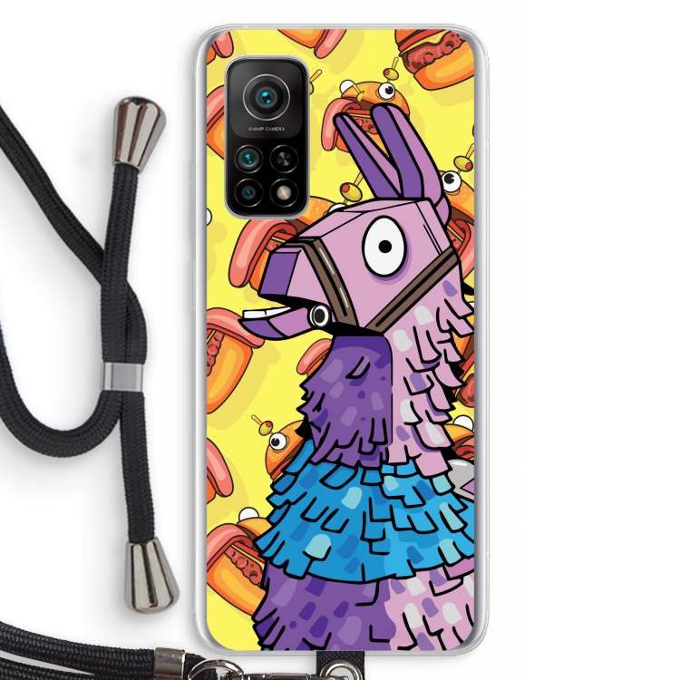 Loot Burger: Xiaomi Mi 10T 5G Transparant Hoesje met koord