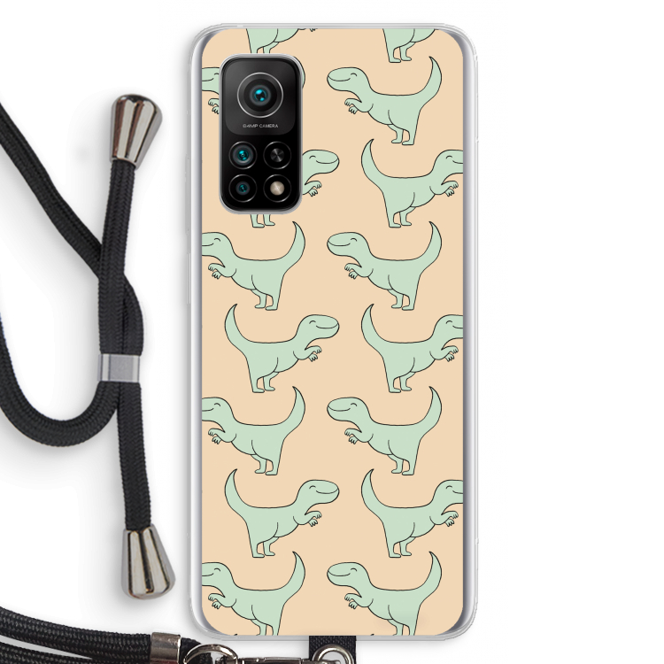 Dinos: Xiaomi Mi 10T 5G Transparant Hoesje met koord
