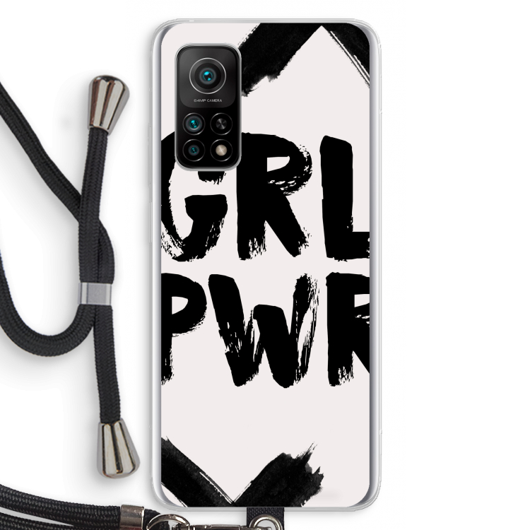 Girl Power #2: Xiaomi Mi 10T 5G Transparant Hoesje met koord