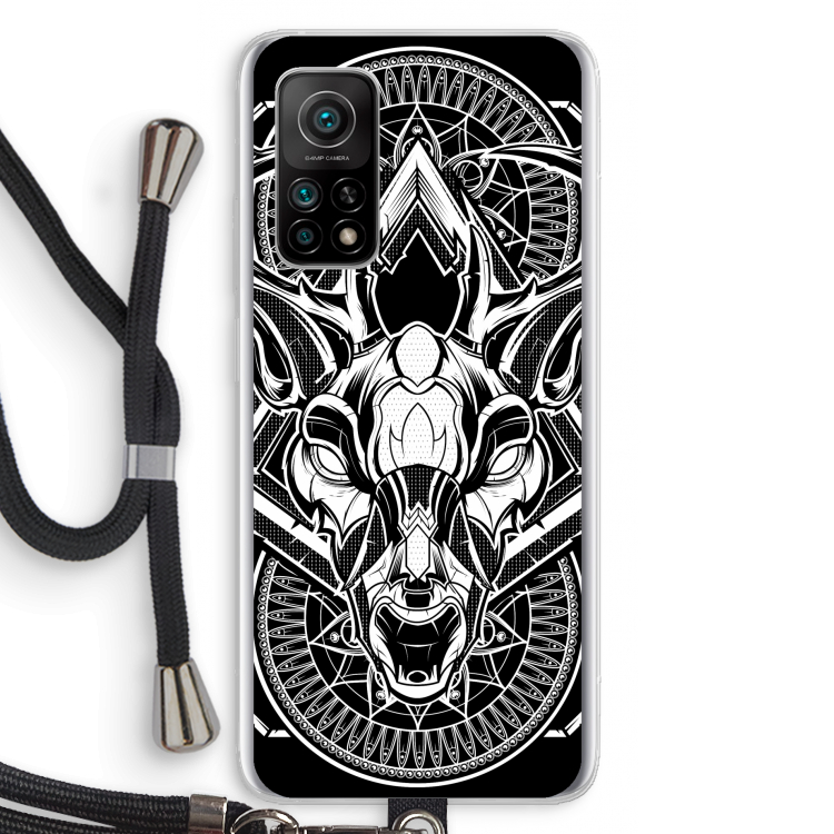 Oh Deer: Xiaomi Mi 10T 5G Transparant Hoesje met koord