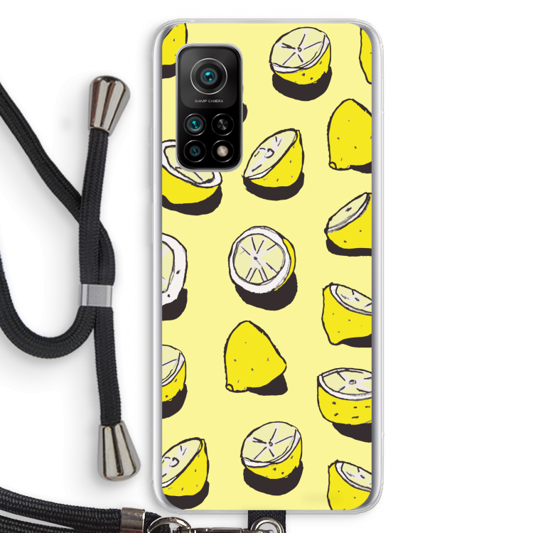 When Life Gives You Lemons...: Xiaomi Mi 10T 5G Transparant Hoesje met koord