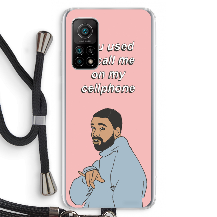 Hotline bling: Xiaomi Mi 10T 5G Transparant Hoesje met koord