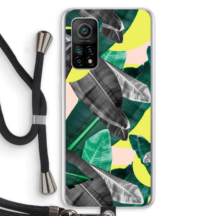 Fantasie jungle: Xiaomi Mi 10T 5G Transparant Hoesje met koord