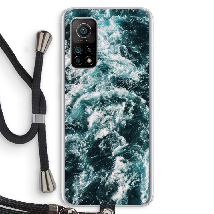 Zee golf: Xiaomi Mi 10T 5G Transparant Hoesje met koord