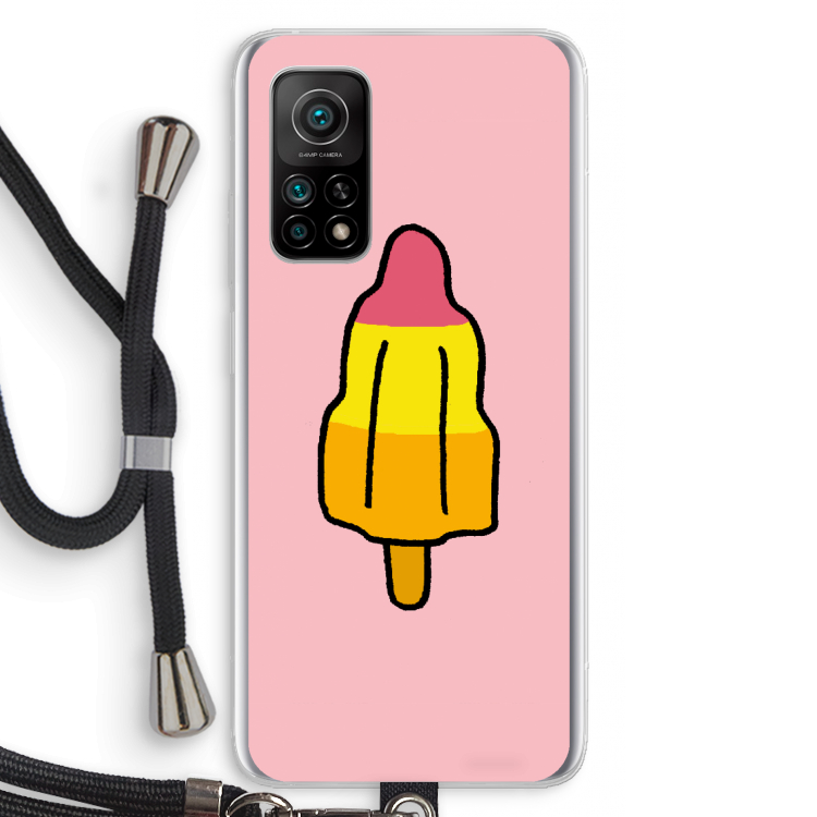 Raketijsje: Xiaomi Mi 10T 5G Transparant Hoesje met koord