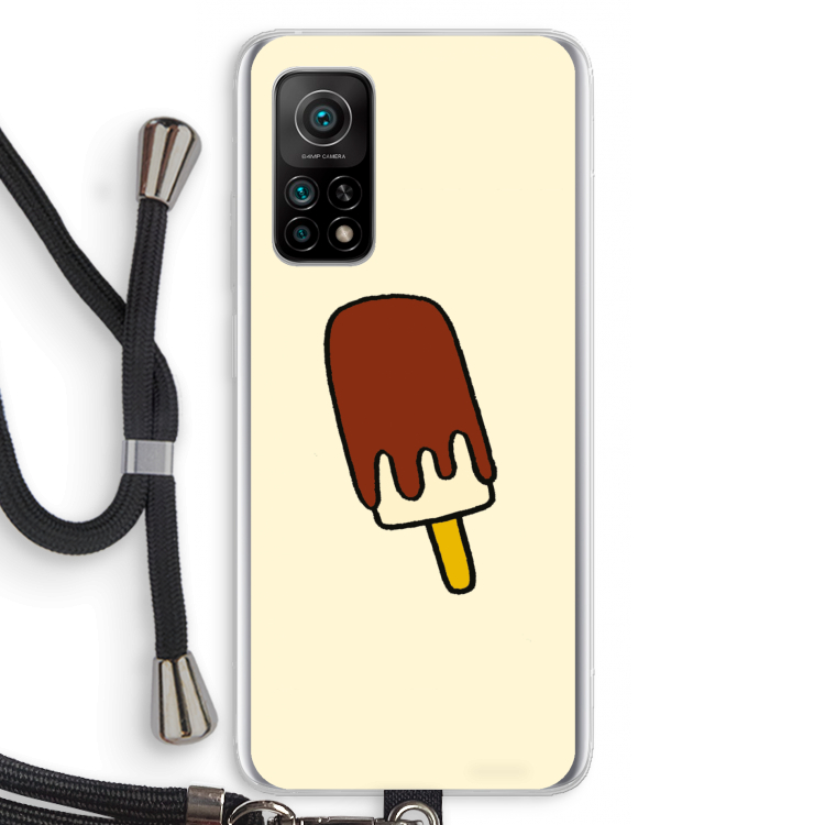 Frisco: Xiaomi Mi 10T 5G Transparant Hoesje met koord