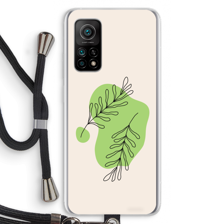 Beleaf in you: Xiaomi Mi 10T 5G Transparant Hoesje met koord