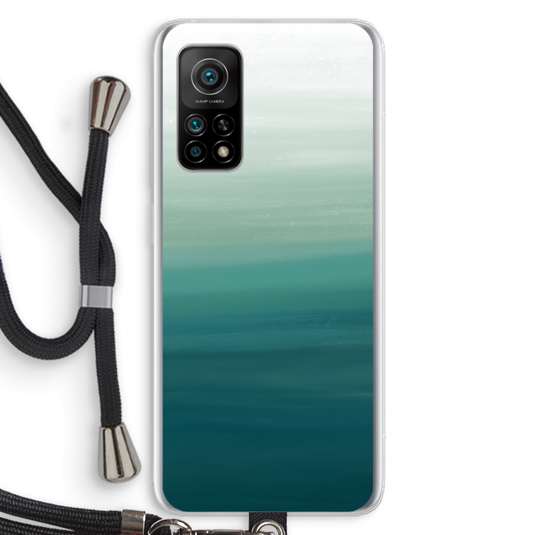 Ocean: Xiaomi Mi 10T 5G Transparant Hoesje met koord