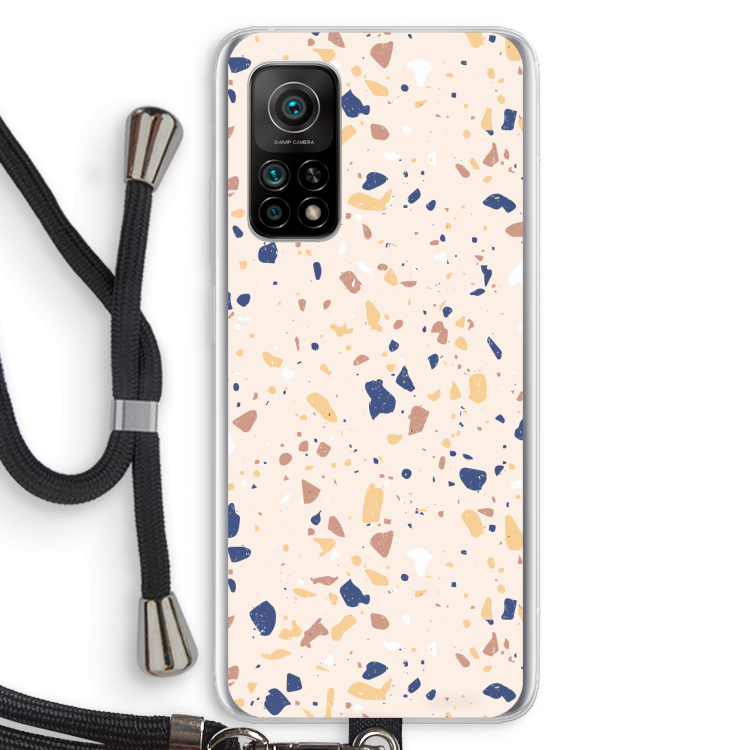 Terrazzo N°23: Xiaomi Mi 10T 5G Transparant Hoesje met koord