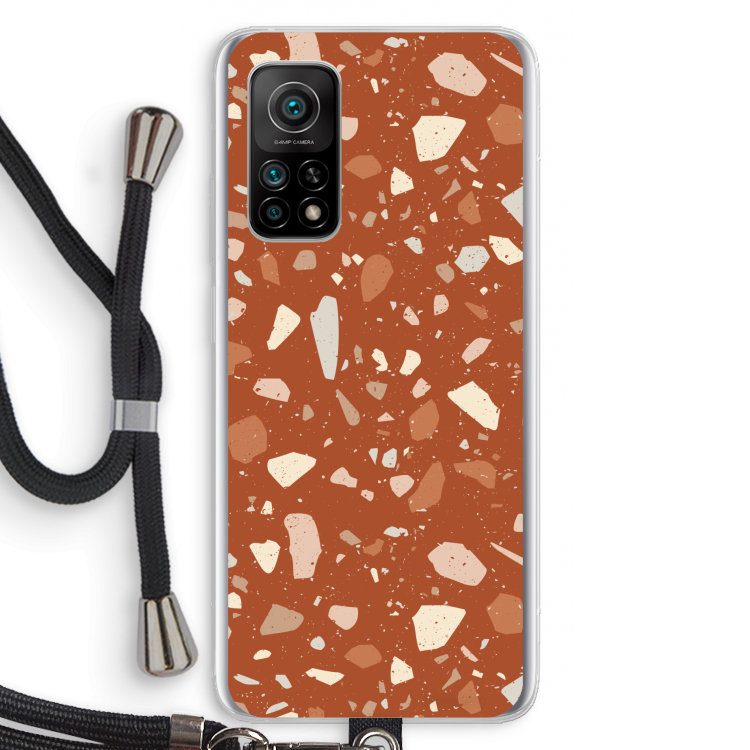 Terrazzo N°22: Xiaomi Mi 10T 5G Transparant Hoesje met koord