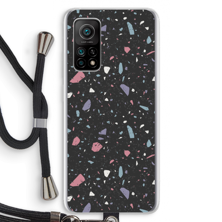 Terrazzo N°16: Xiaomi Mi 10T 5G Transparant Hoesje met koord